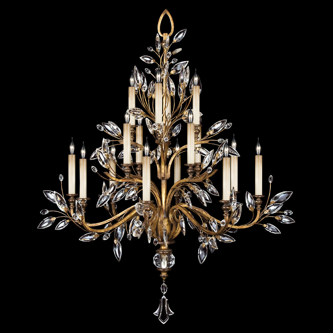 Fine Art Crystal Laurel 773740ST Chandelier Light - Gold