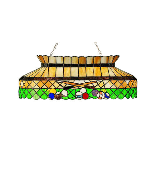 Meyda Tiffany Green Billiard 28500 Pendant Light - Antique Nickel