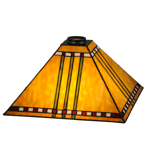 Meyda Tiffany Lighting 28592 Prairie Corn Shade Lamp Shade Bronze / Dark