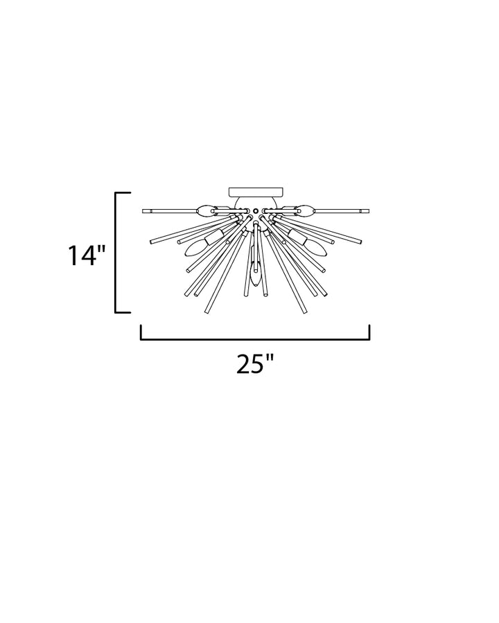 Maxim Polaris 28660CLPC Ceiling Light - Polished Chrome