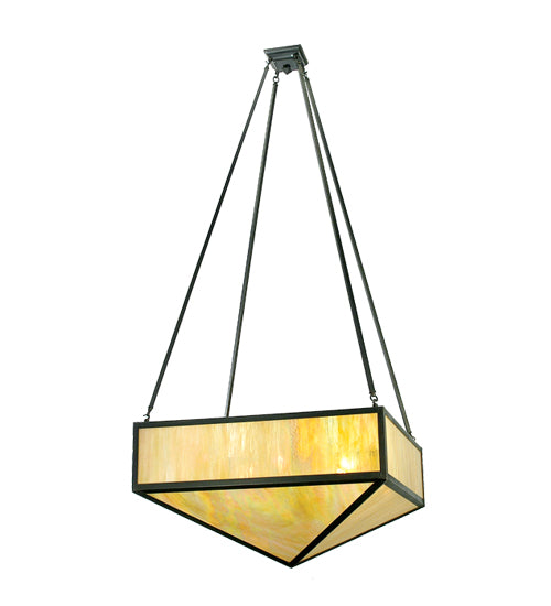 Meyda Tiffany Mission 28673 Pendant Light - Craftsman Brown