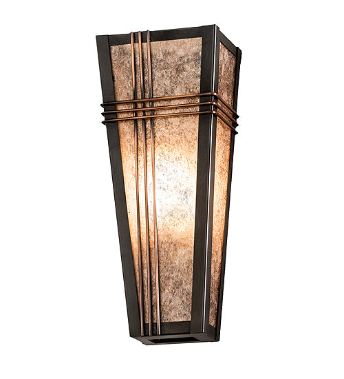 Meyda Tiffany Triangulator 28715 Wall Light - Craftsman Brown,Copper