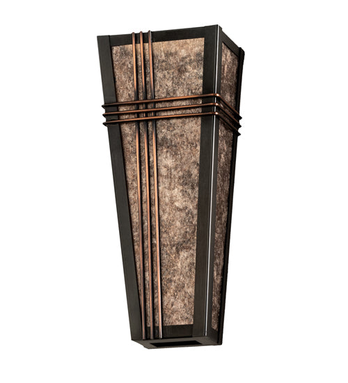 Meyda Tiffany Triangulator 28715 Wall Light - Craftsman Brown,Copper