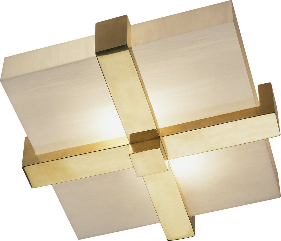 Robert Abbey Doughnut 139 Ceiling Light - Natural Brass