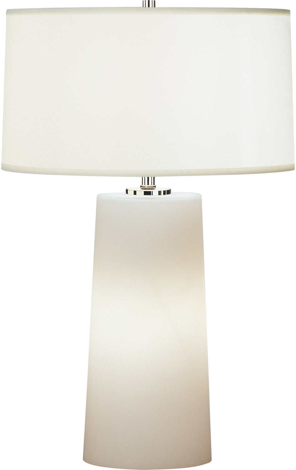 Robert Abbey Lighting 1580W Rico Espinet Olinda Lamp Frosted White Cased Glass Base W/Night Light