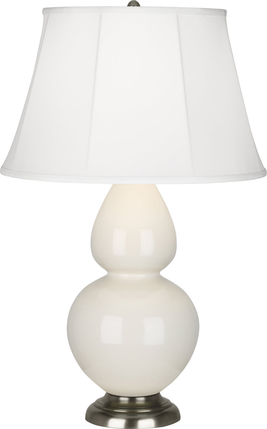 Robert Abbey Lighting 1756 Double Gourd Lamp Bone Glazed
