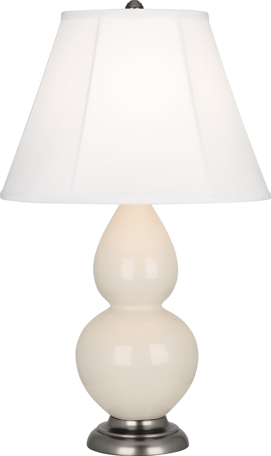 Robert Abbey Lighting 1776 Small Double Gourd Lamp Bone Glazed