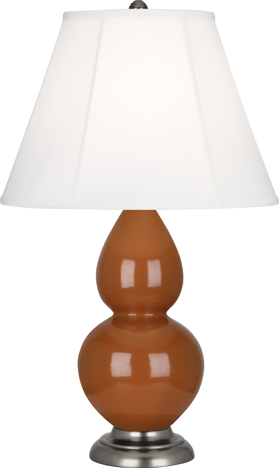 Robert Abbey Lighting 1779 Small Double Gourd Lamp Cinnamon Glazed