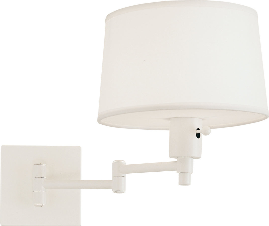 Robert Abbey Lighting 1806 Real Simple Lamp Stardust White Powder Coat Over Steel