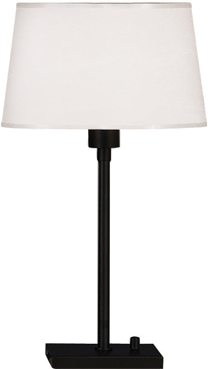 Robert Abbey Lighting 1832 Real Simple Lamp Matte Black Powder Coat Over Steel