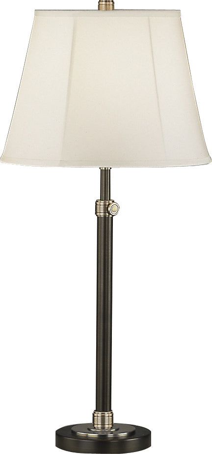 Robert Abbey Lighting 1841W Bruno Lamp Lead Bronze W/Ebonized Nickel