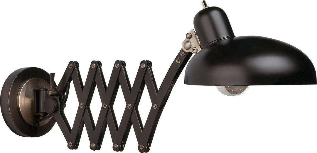 Robert Abbey Lighting 1849 Bruno Lamp Lead Bronze W/Ebonized Nickel