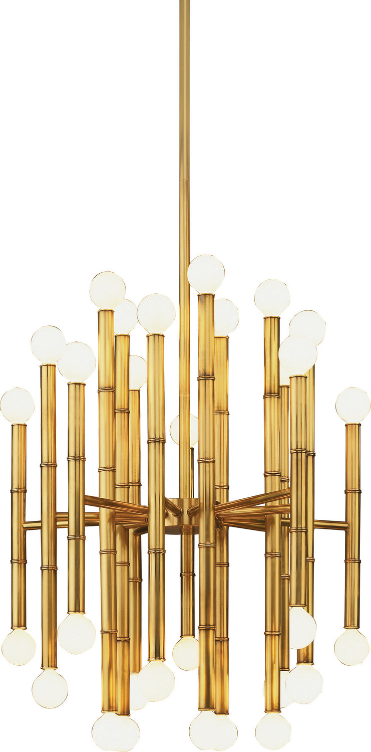 Robert Abbey Jonathan Adler Meurice 654 Chandelier Light - Modern Brass