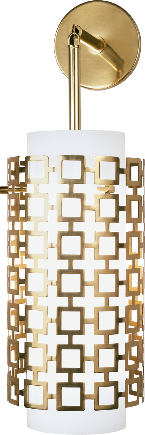 Robert Abbey Jonathan Adler Parker 667 Wall Sconce Light - Antique Brass