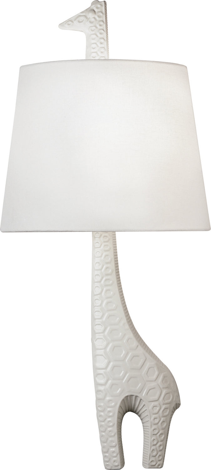 Robert Abbey Jonathan Adler Ceramic Sconce 730L Wall Sconce Light - Ceramic w/White Glaze