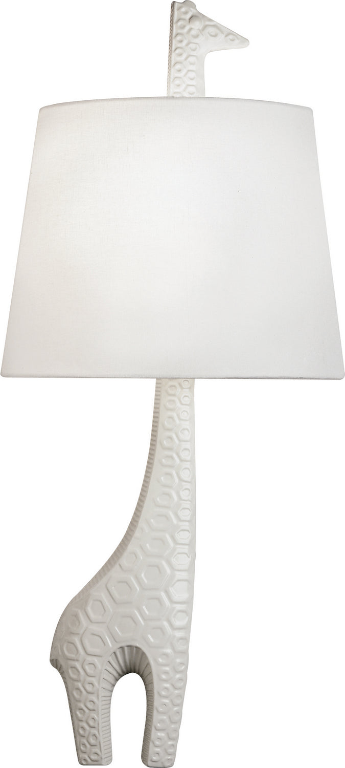 Robert Abbey Jonathan Adler Ceramic Sconce 730R Wall Sconce Light - Ceramic w/White Glaze