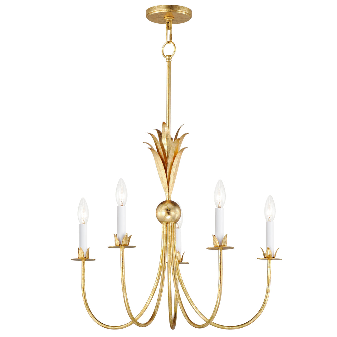 Maxim Paloma 2885GL Chandelier Light - Gold Leaf