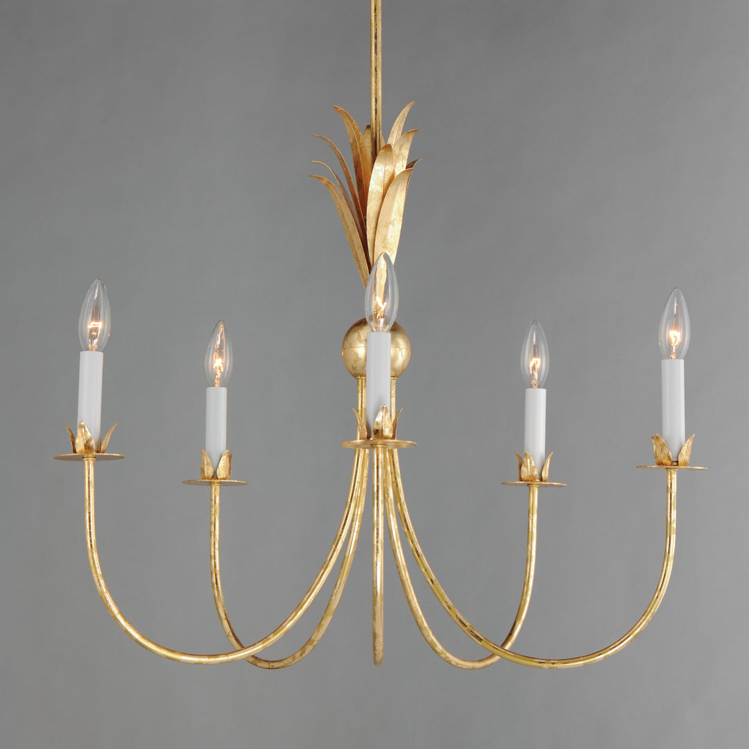 Maxim Paloma 2885GL Chandelier Light - Gold Leaf