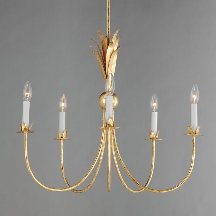 Maxim Paloma 2885GL Chandelier Light - Gold Leaf