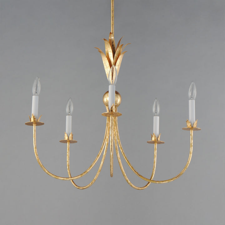 Maxim Paloma 2885GL Chandelier Light - Gold Leaf