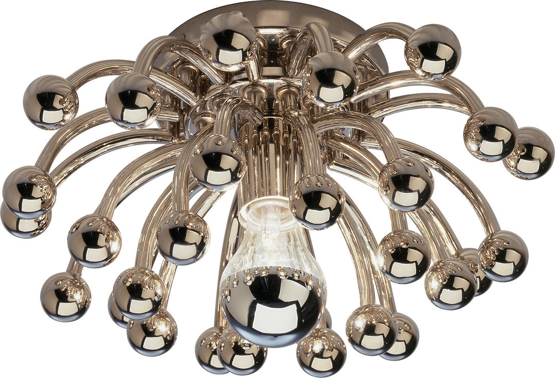 Robert Abbey Anemone S1305 Ceiling Light - Polished Nickel