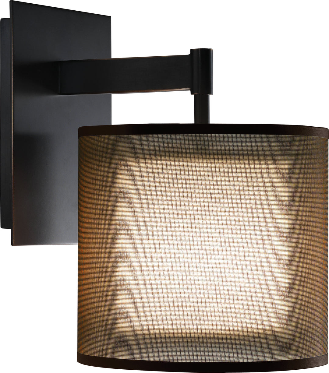 Robert Abbey Saturnia Z2182 Wall Sconce Light - Deep Patina Bronze