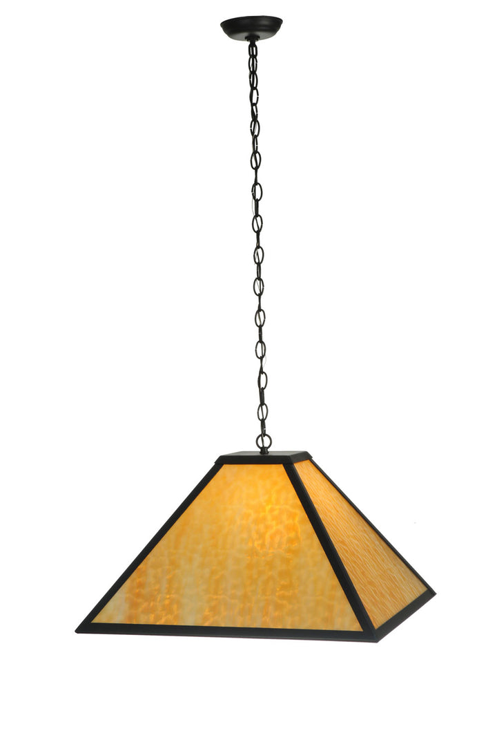 Meyda Tiffany Gustav Mission 111039 Pendant Light - Hand Wrought Iron