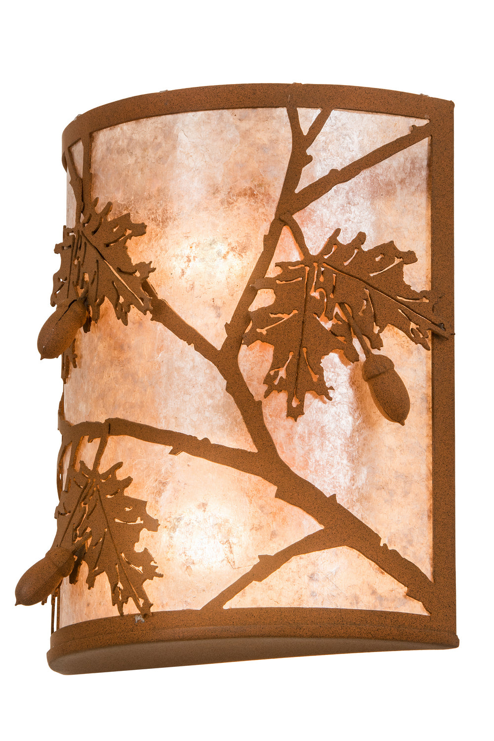 Meyda Tiffany Oak Leaf & Acorn 110931 Wall Light - Earth