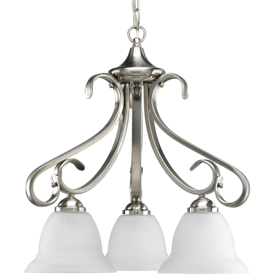 Progress Torino P4405-09 Chandelier Light - Brushed Nickel