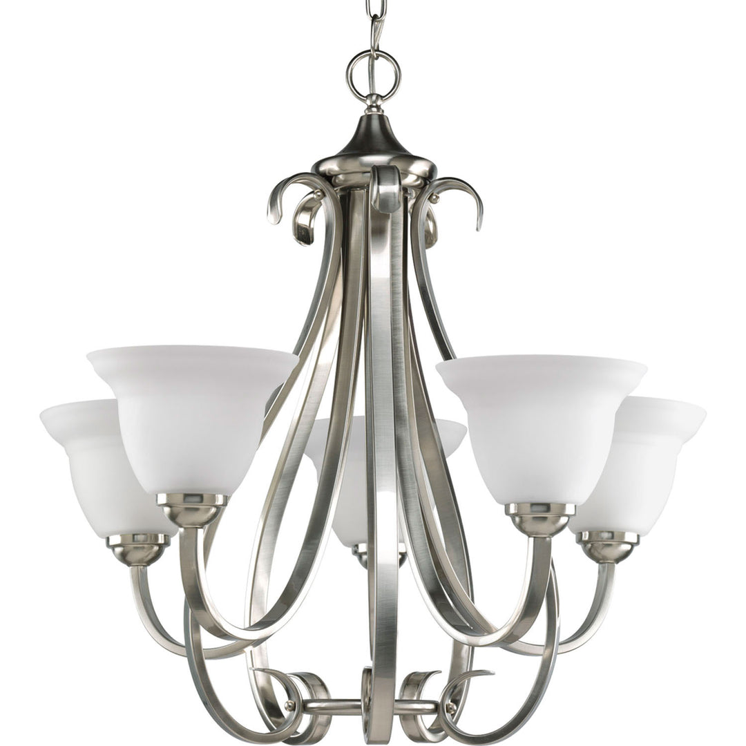Progress Torino P4416-09 Chandelier Light - Brushed Nickel