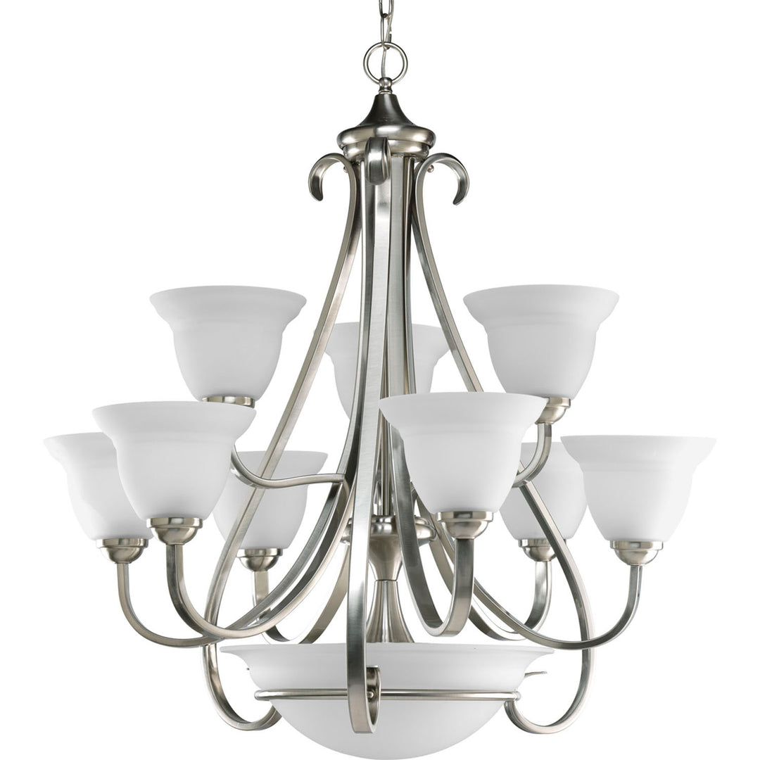 Progress Torino P4418-09 Chandelier Light - Brushed Nickel