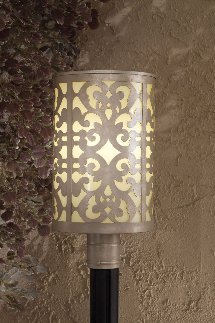 Minka-Lavery Lighting 1496-252-PL Nanti One Light Post Mount Outdoor Gold, Champ, Gld Leaf