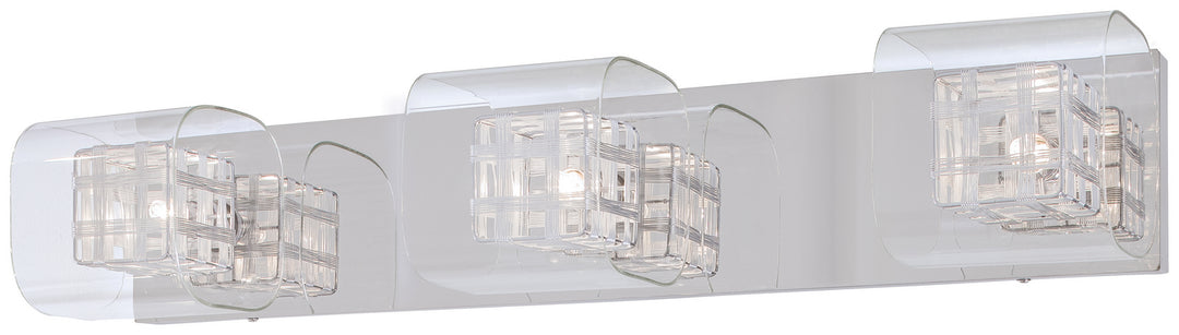 George Kovacs Jewel Box P5803-077 Bath Vanity Light 26 in. wide - Chrome