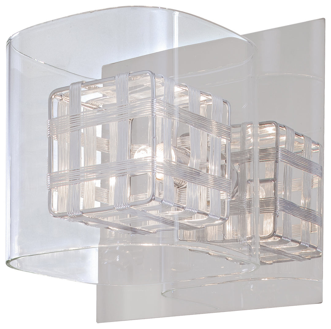 George Kovacs Jewel Box P800-077 Wall Light - Chrome
