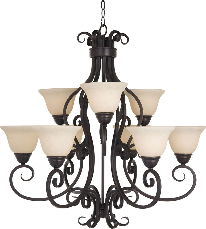 Maxim Manor 12207FIOI Chandelier Light - Oil Rubbed Bronze
