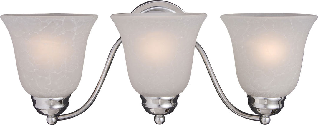 Maxim Basix 2122ICPC Bath Vanity Light 19 in. wide - Polished Chrome