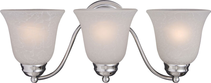 Maxim Basix 2122ICPC Bath Vanity Light 19 in. wide - Polished Chrome