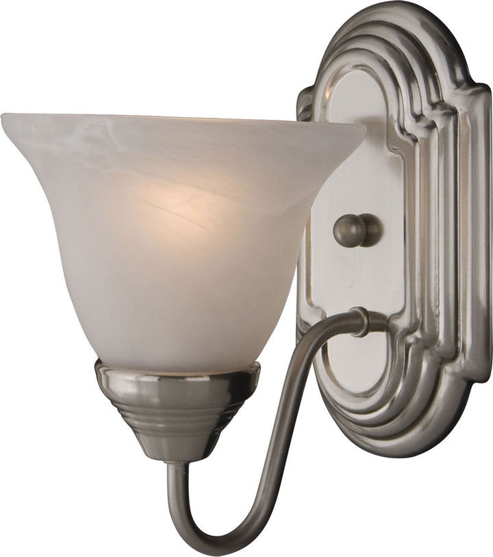 Maxim Essentials - 801x 8011MRSN Wall Sconce Light - Satin Nickel