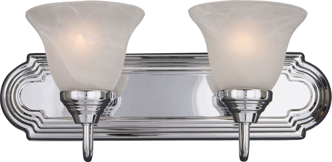 Maxim Essentials - 801x 8012MRPC Bath Vanity Light 18 in. wide - Polished Chrome