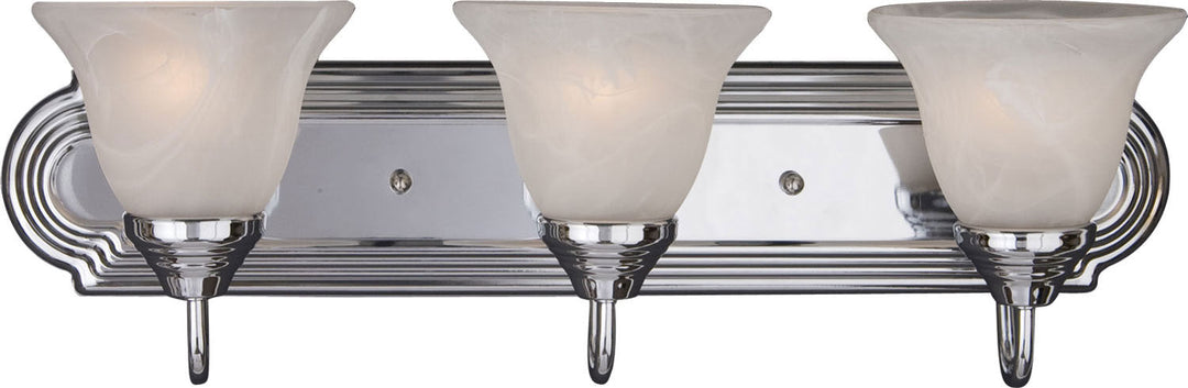 Maxim Essentials - 801x 8013MRPC Bath Vanity Light 24 in. wide - Polished Chrome