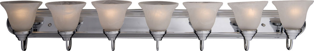 Maxim Essentials - 801x 8016MRPC Bath Vanity Light 48 in. wide - Polished Chrome