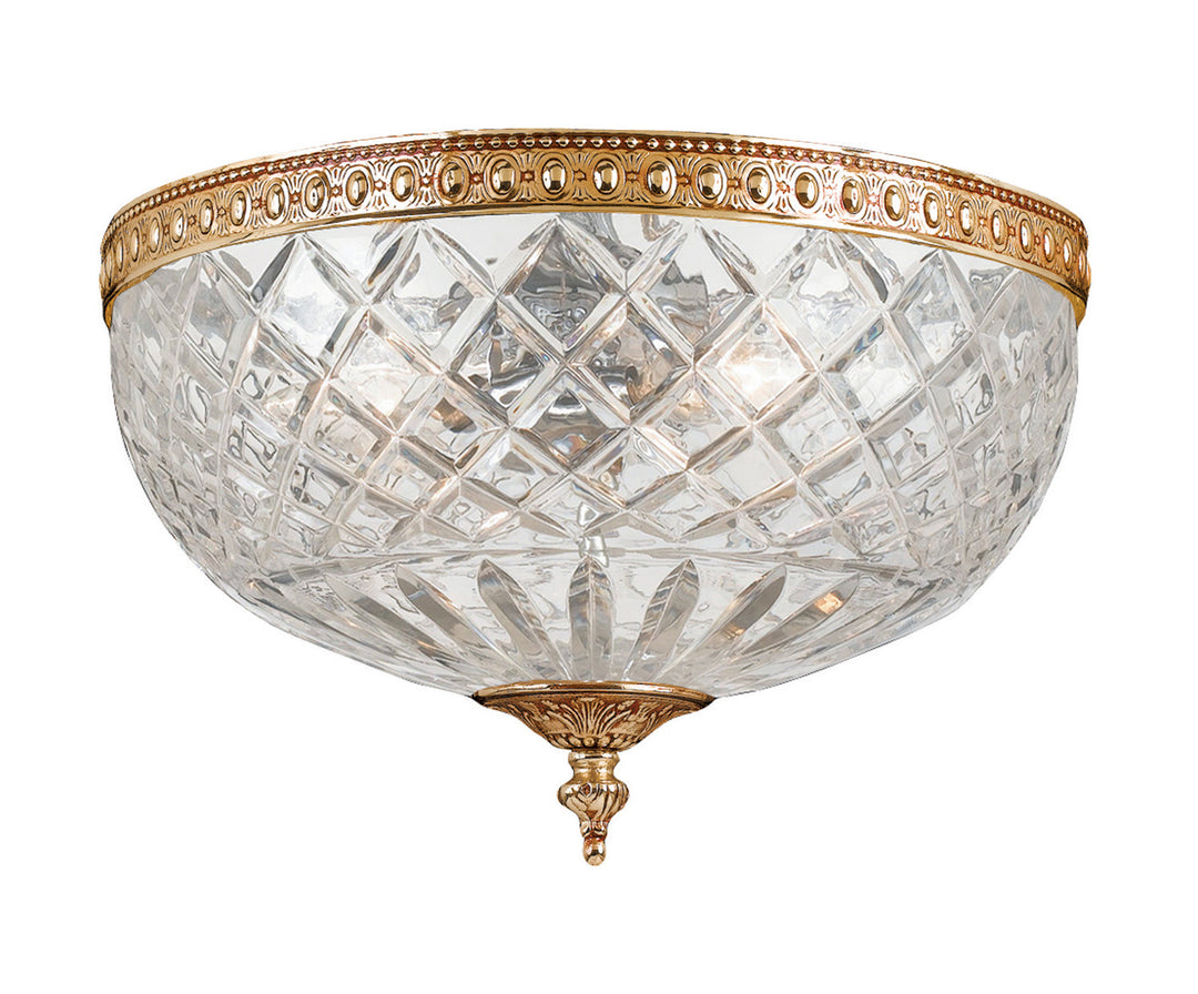 Crystorama Ceiling Mount 117-12-OB Ceiling Light - Olde Brass