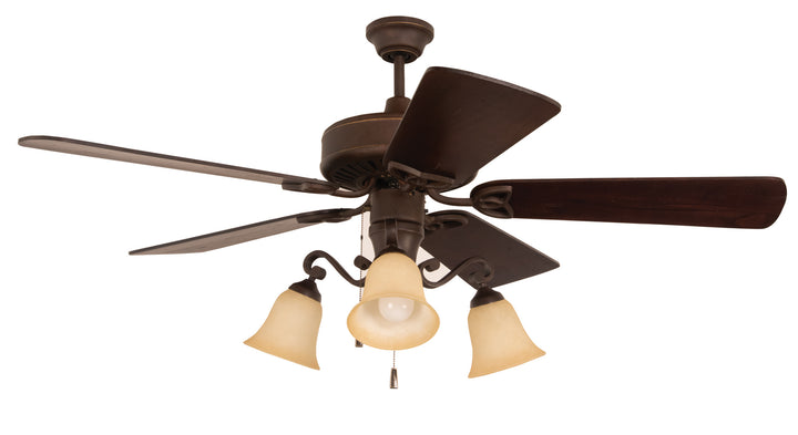 Craftmade Lighting B554PD-WAL  Premier Series Fan Distressed Walnut