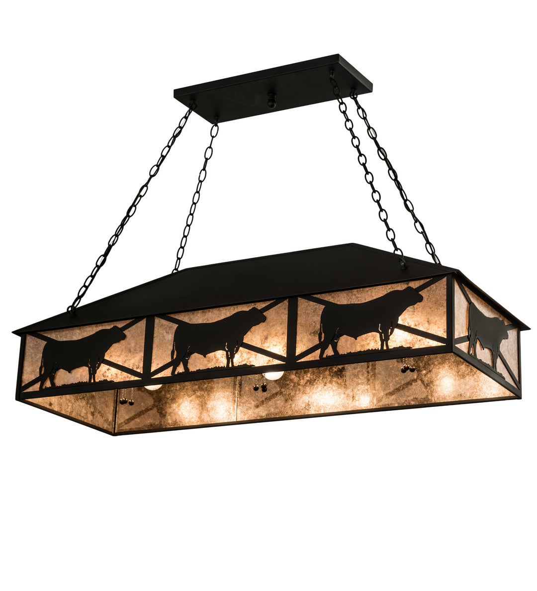 Meyda Tiffany Steer 106870 Pendant Light - Wrought Iron
