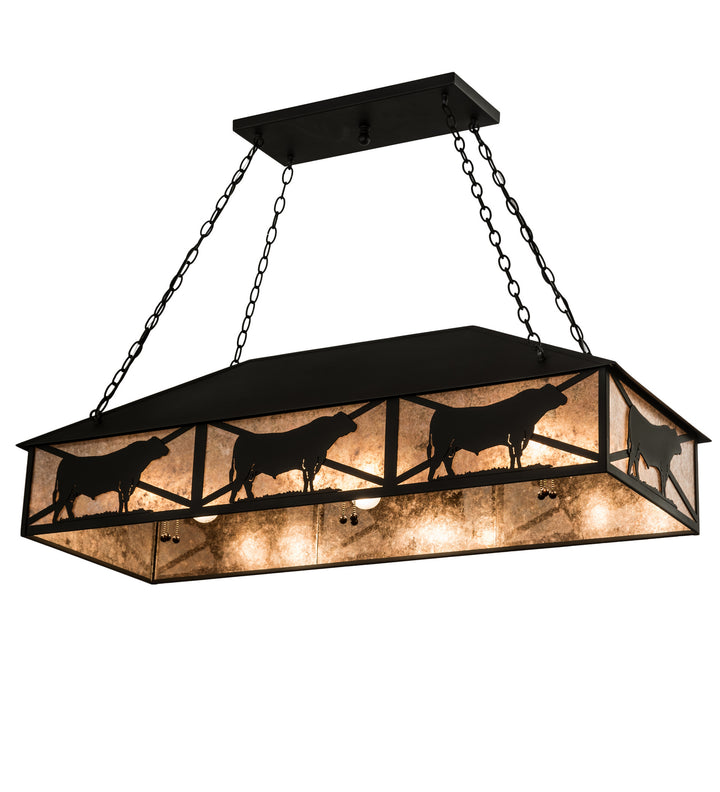 Meyda Tiffany Steer 106870 Pendant Light - Wrought Iron