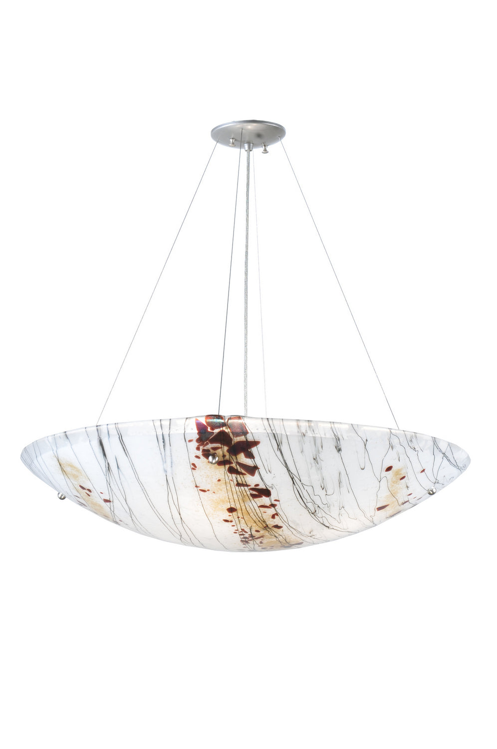 Meyda Tiffany Metro Fusion 107806 Pendant Light - Nickel
