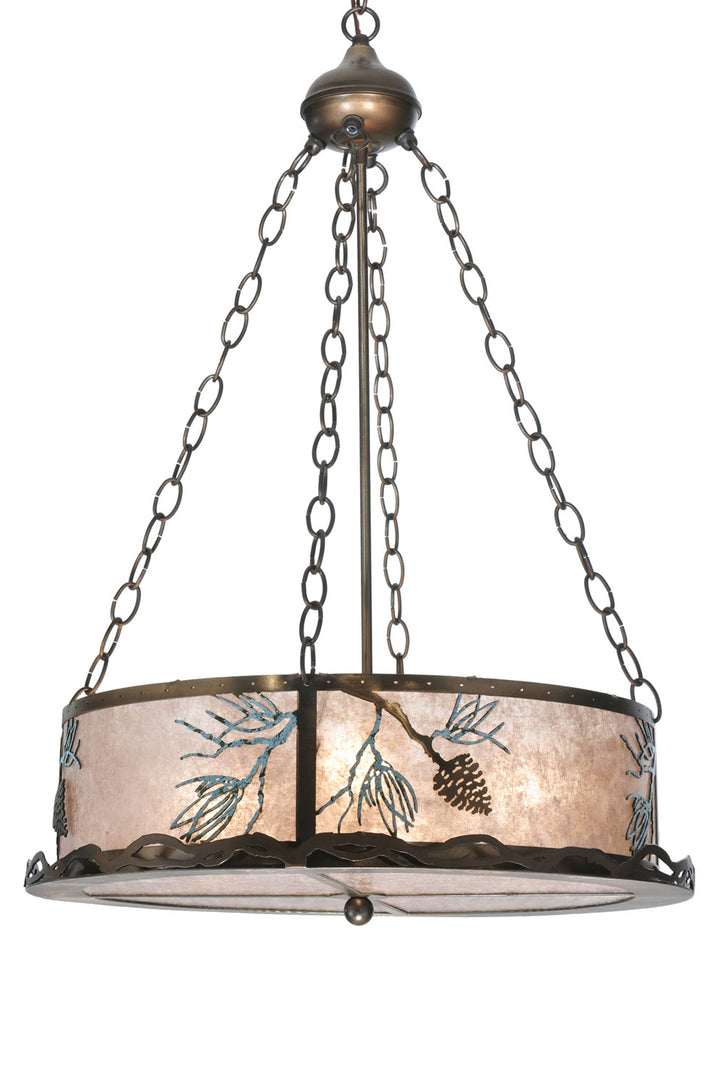 Meyda Tiffany Balsam Pine 107941 Pendant Light - Antique Copper