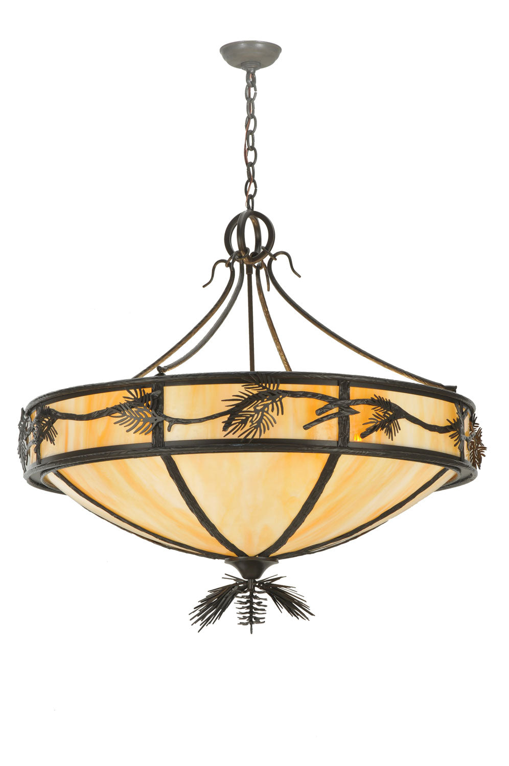 Meyda Tiffany Lone Pine 108049 Pendant Light - Timeless Bronze