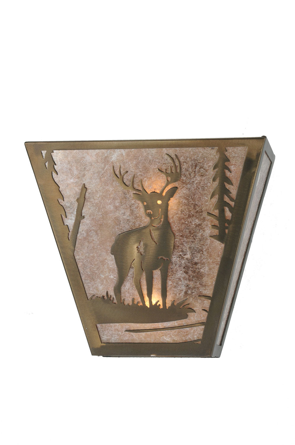 Meyda Tiffany Deer Creek 108590 Wall Light - Antique Copper