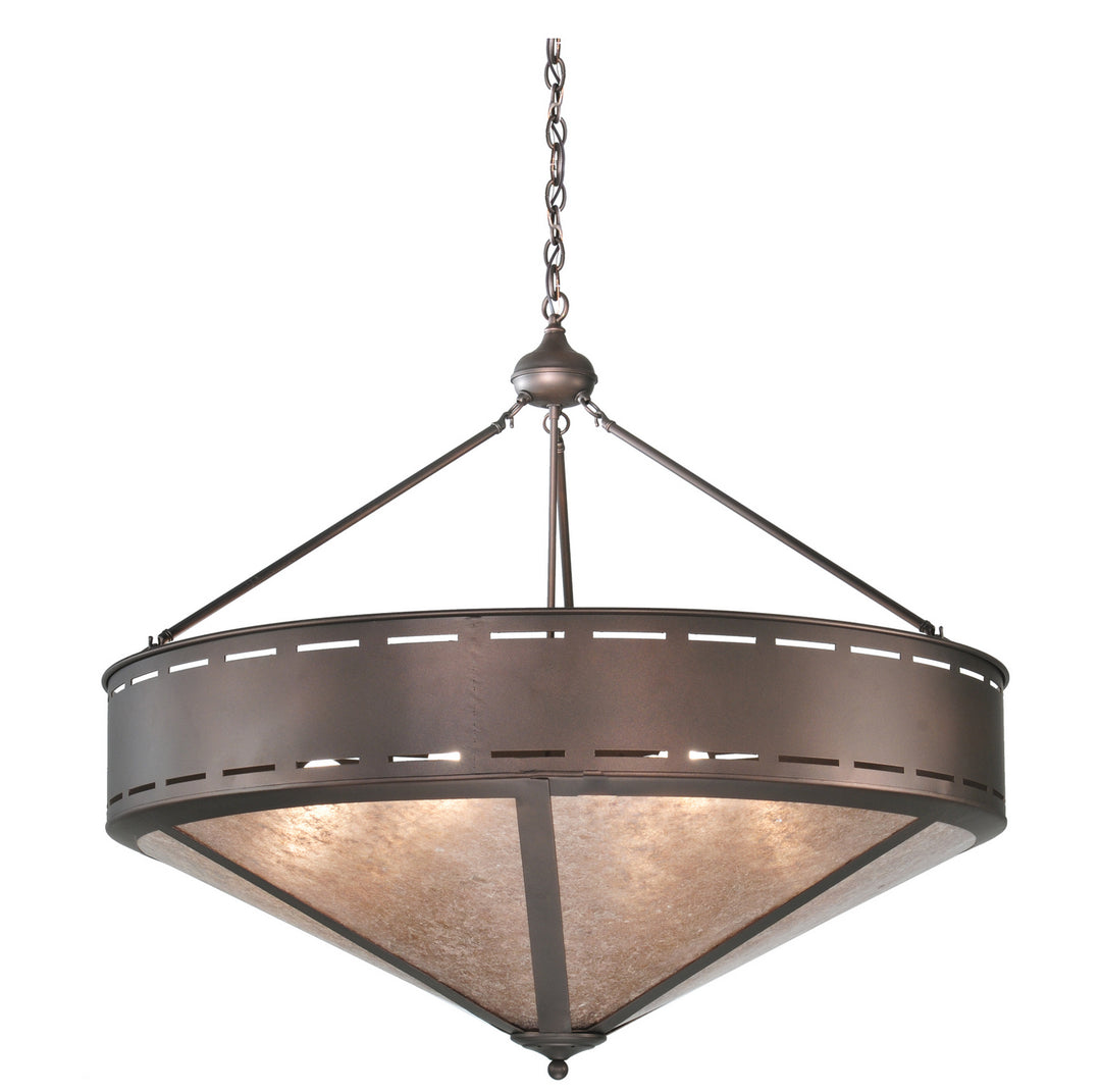 Meyda Tiffany Craftsman 108713 Pendant Light - Mahogany Bronze